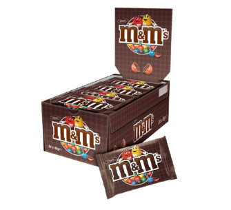 M & M CHOCOLATE NEGRO