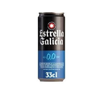 ESTRELLA GALICIA 0.0 % 330 ML
