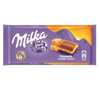 TABLETA MILKA CARAMELO