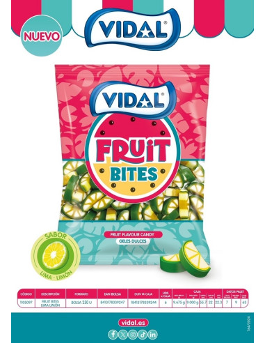 FRUIT BITES LIMA LIMON
