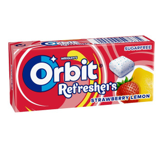 ORBIT REFRESHERS FRESA LIMON