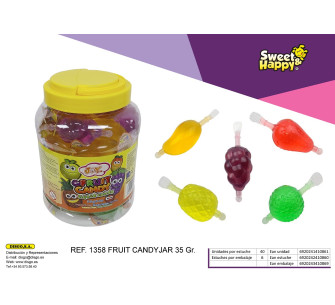 GELATINA FIGURAS FRUTAS