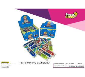 GELATINA BRAIN DROPS