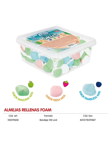 RELLENOLAS ALMEJAS FOAM