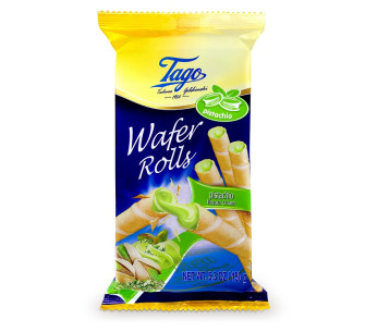 BARQUILLOS RELLENOS PISTACHO