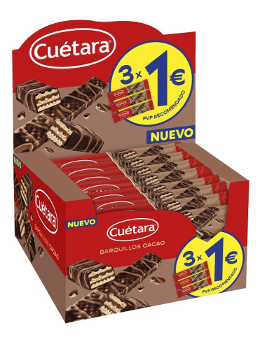 BARQUILLO WAFER CACAO