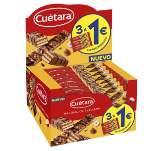 BARQUILLO WAFER AVELLANA