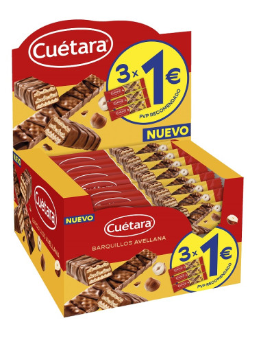 BARQUILLO WAFER AVELLANA