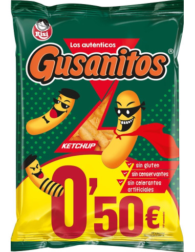 GUSANITOS KETCHUP