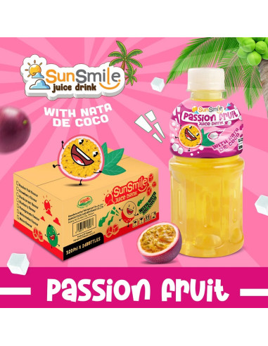 BEBIDA SUN SMILE FRUTA DE LA PASION