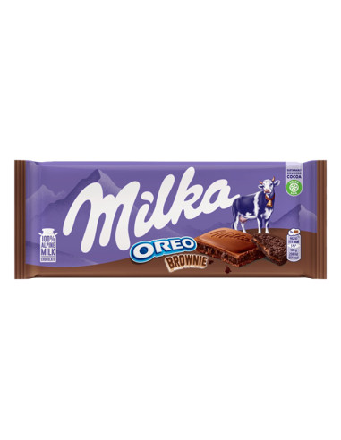 TABLETA MILKA BROWNIE OREO