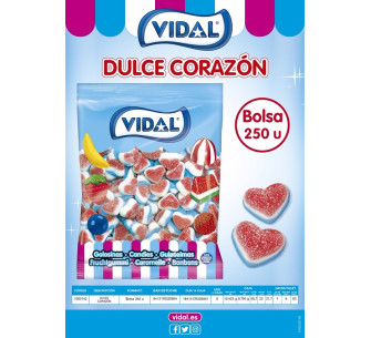 DULCE CORAZON AZUCAR 250 UDS