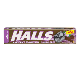HALLS REGALIZ LIQUORICE