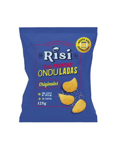 PATATAS ONDULADAS ORIGINALES 125 GRS 9 UDS