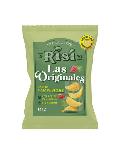 PATATAS SABOR CAMPESINA 125 GRS 9 UDS