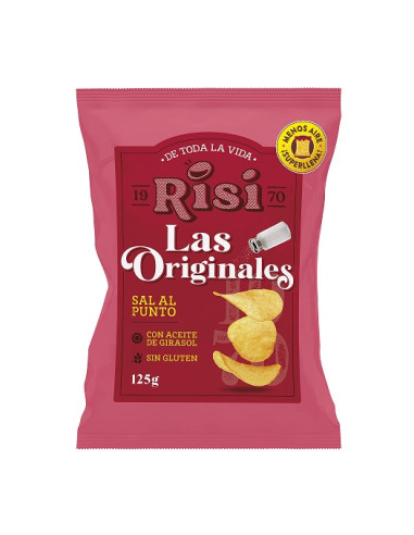 PATATAS SAL AL PUNTO 125 GRS 9 UDS
