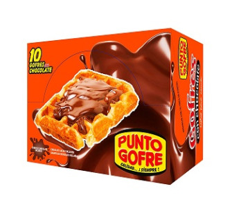 GOFRES CON CHOCOLATE 140 GRS