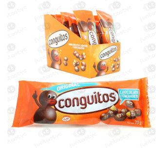 CONGUITOS BOLSA NEGRO 70 GR...