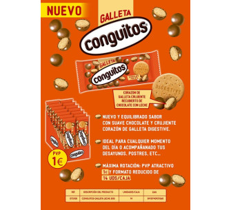 CONGUITO BOLSA GALLETA 50...