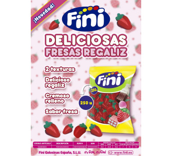 FRESAS REGALIZ 250 UDS