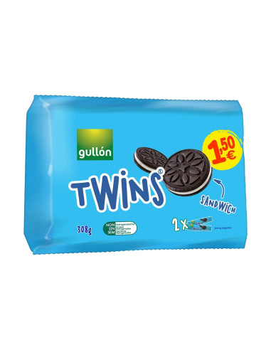 GALLETAS TWINS COOKIE SANDWICH 308 GR