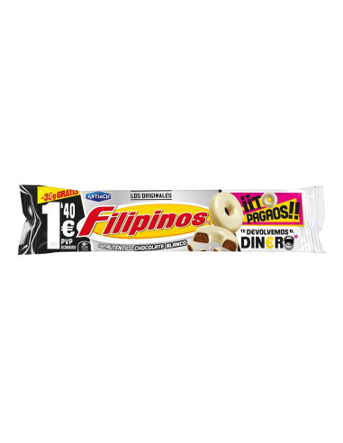 FILIPINOS CHOCOLATE BLANCO 128 GR