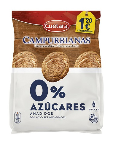 CAMPURRIANAS 0% AZUCARES 132 GR