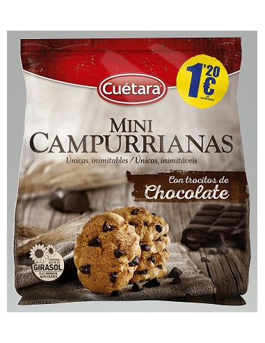MINI CAMPURRIANAS CHOCOLATE 145 GR