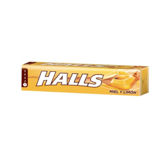 HALLS MIEL LIMON
