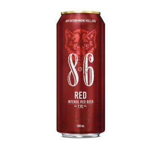 CERVEZA 8.6 ROJA 500 ML