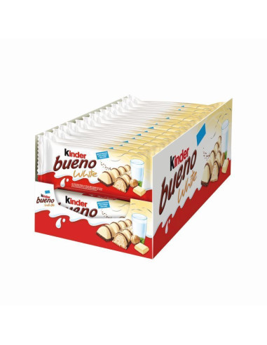 KINDER BUENO CHOCO BLANCO